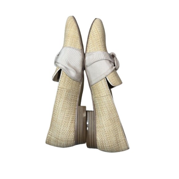 Violet & Red Slip Loafers Woven Look Almond Toe Size 8.5 - Picture 5 of 10